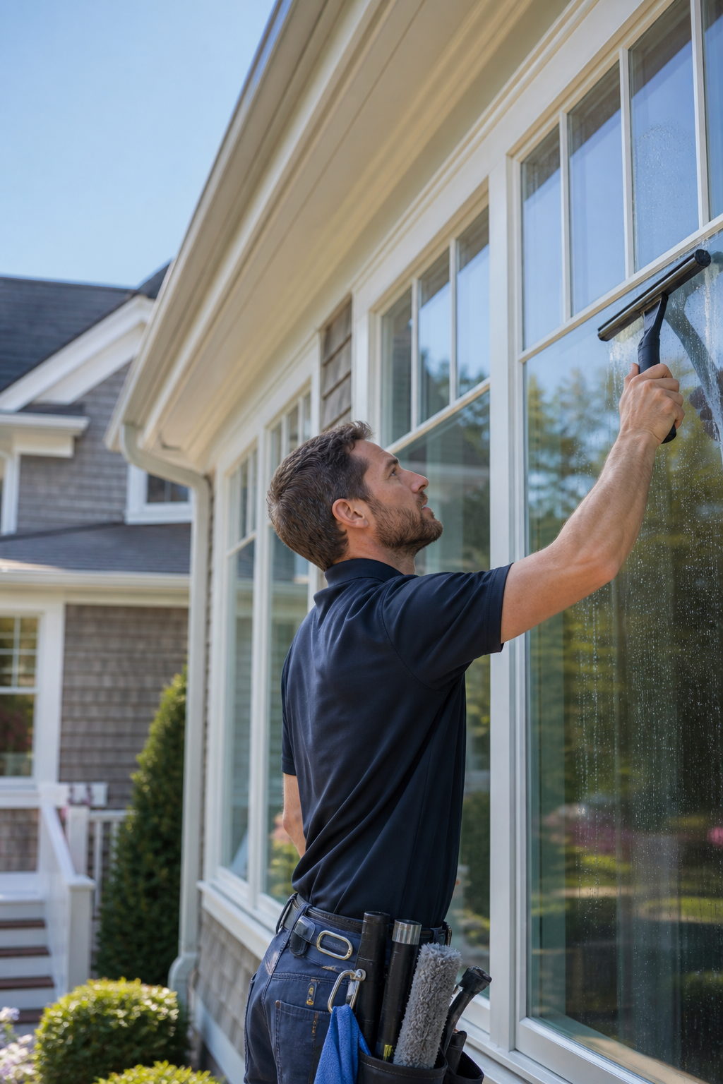 Clarity Window Cleaning service illustration for Rhode Island properties